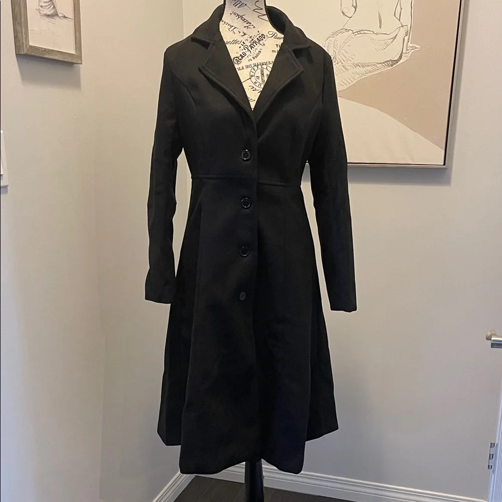 Trench Coat - Black XS - Picture 3 of 10
